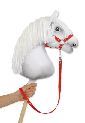 Uwiąz dla Hobby Horse z taśmy – czerwony