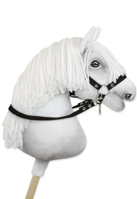 Wodze dla konia Hobby Horse – czarne