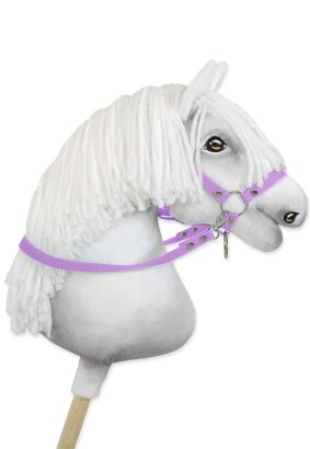 Wodze dla konia Hobby Horse – fioletowe