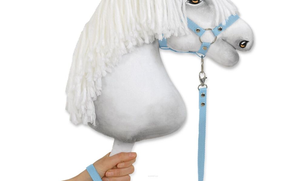 Uwiąz dla Hobby Horse z taśmy – błękitny