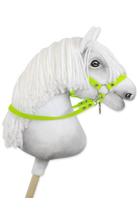 Wodze dla konia Hobby Horse – neon green